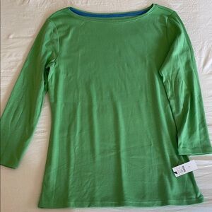 Talbots Green Women's Top